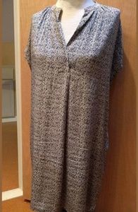 Vince Silk shirt dress